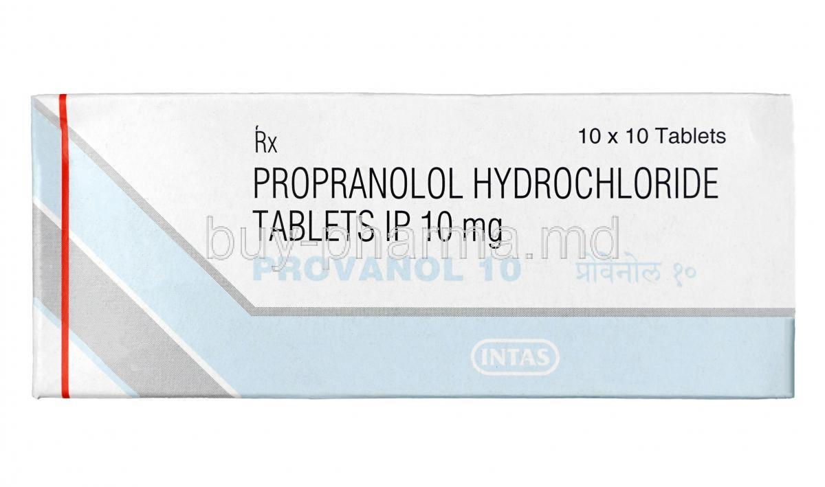 Propranolol 10 mg 1mg