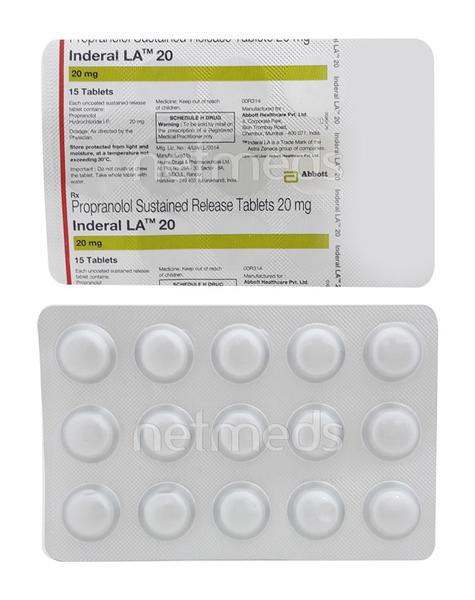 Propranolol 20 mg