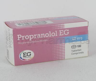 Propranolol 40 mg inderal