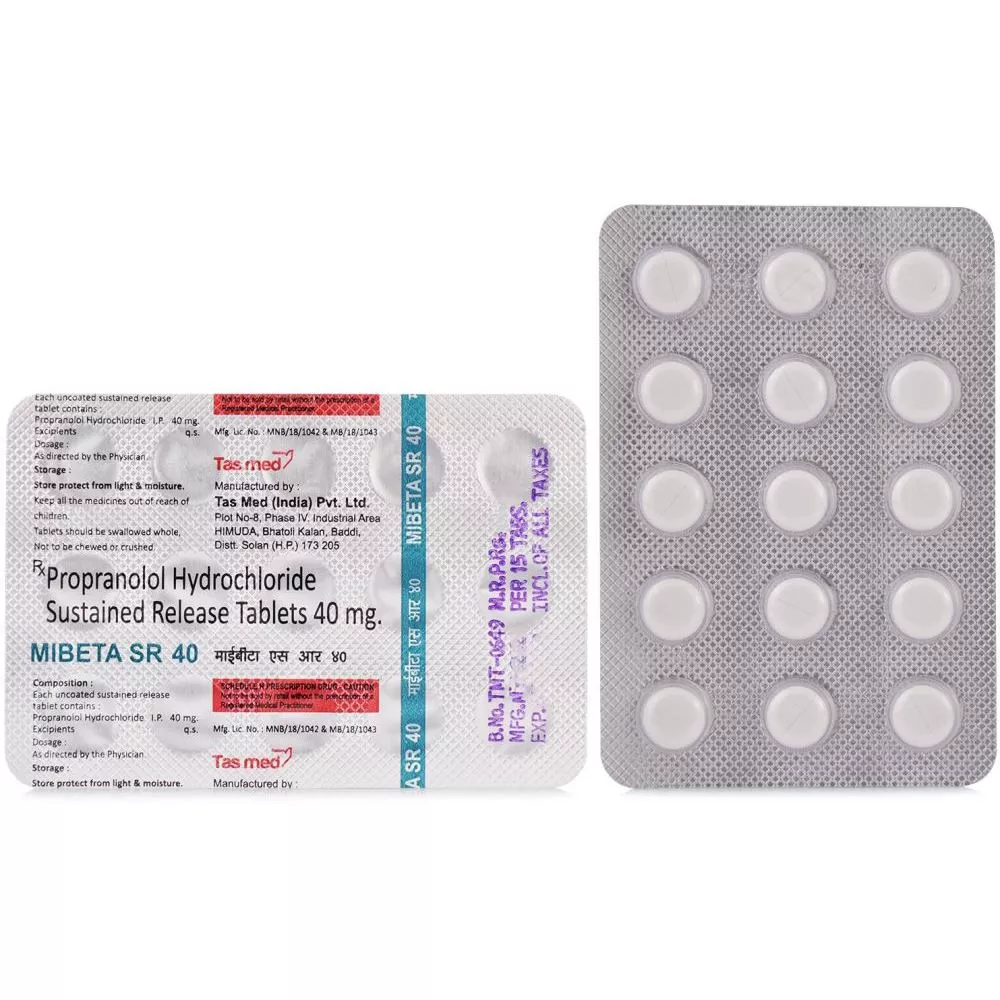 Propranolol 40 mg mrp