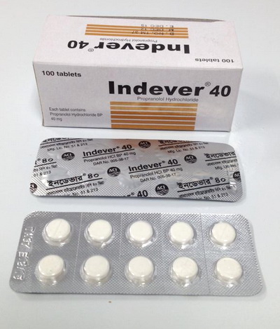 Propranolol 40mg od