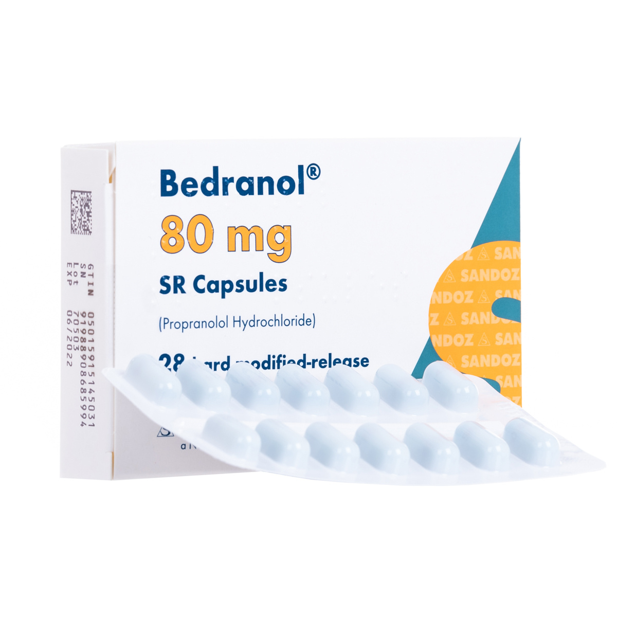 Propranolol gador 80 mg