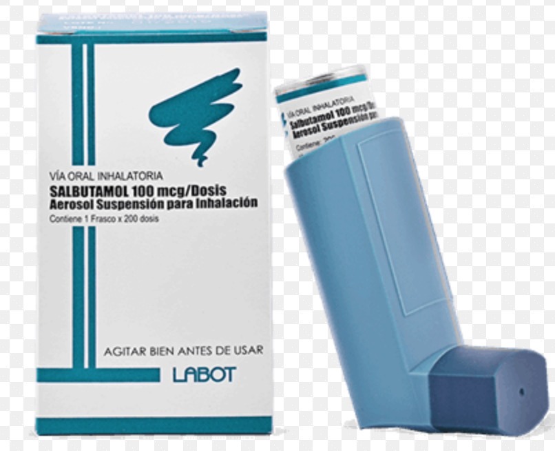 Salbutamol de 100 mcg