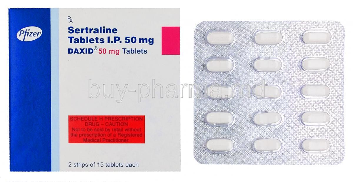 Sertraline 100mg 50mg