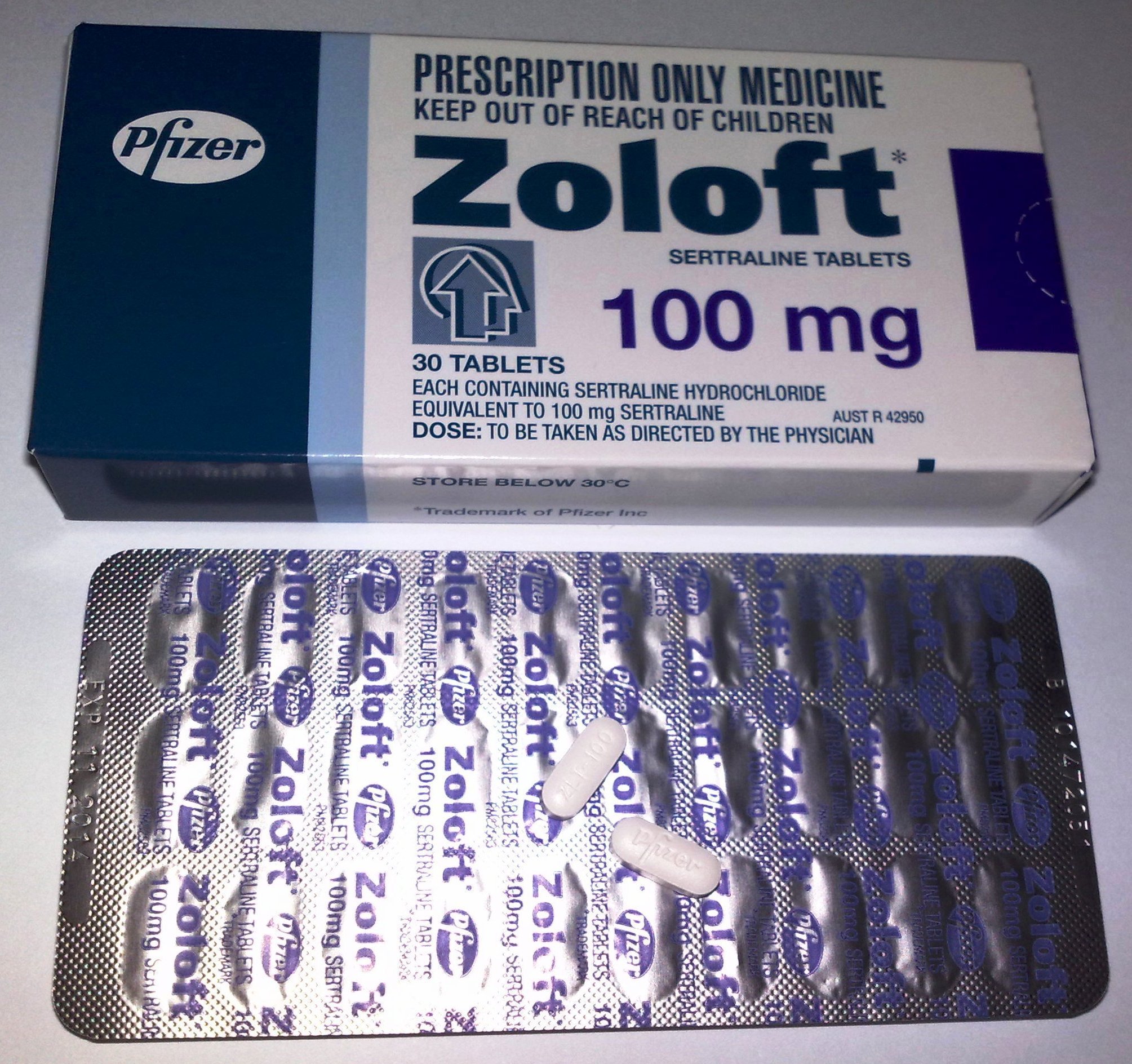 Sertraline 100mg zoloft