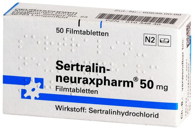 Sertraline 50mg bnf