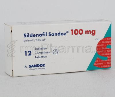 Sildenafil 100 mg prix belgique