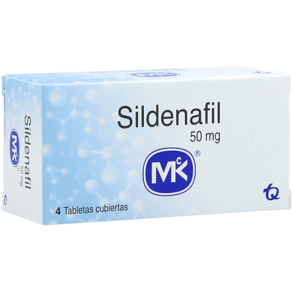 Sildenafil 50 Mg 4 Tabletas