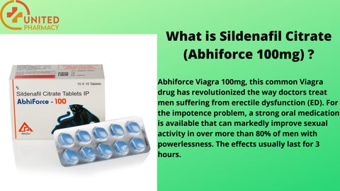 Sildenafil eg 100 mg