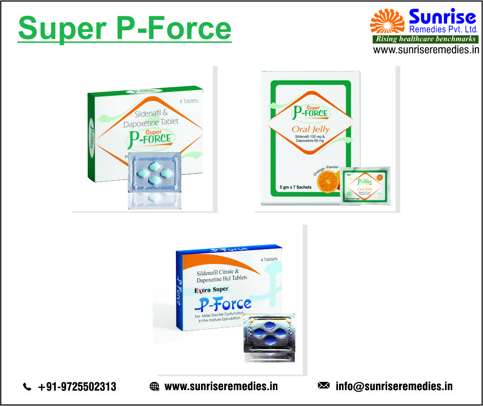 super p force (sildenafil 100 dapoxetine 60)