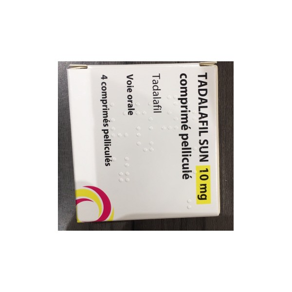 Tadalafil 10 mg boîte de 8