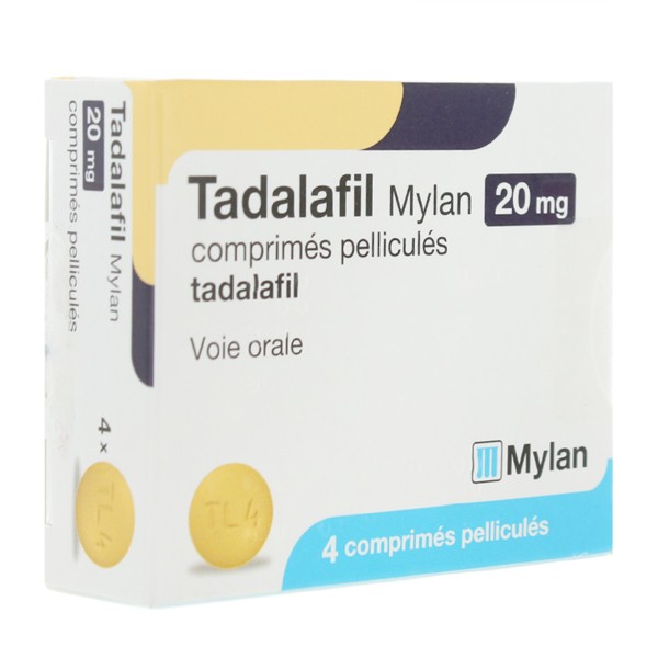 Tadalafil 20 mg mylan prix