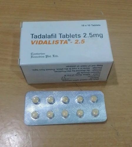 Tadalafil vidalista 2.5 mg