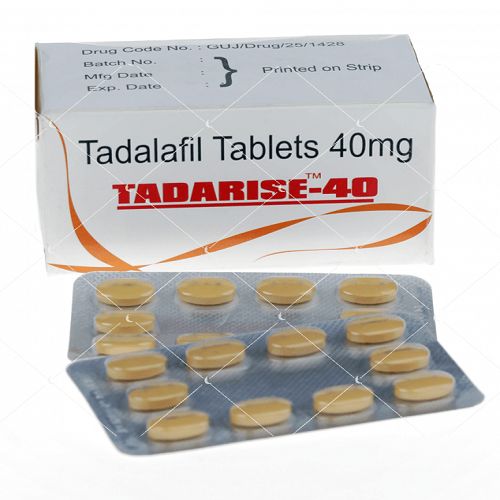 Tadarise 40 mg tadalafil