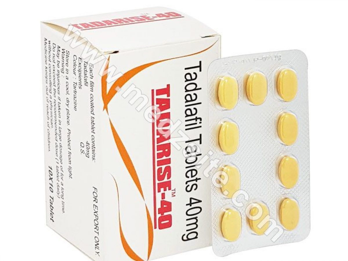 Tadarise 40 mg tadalafil