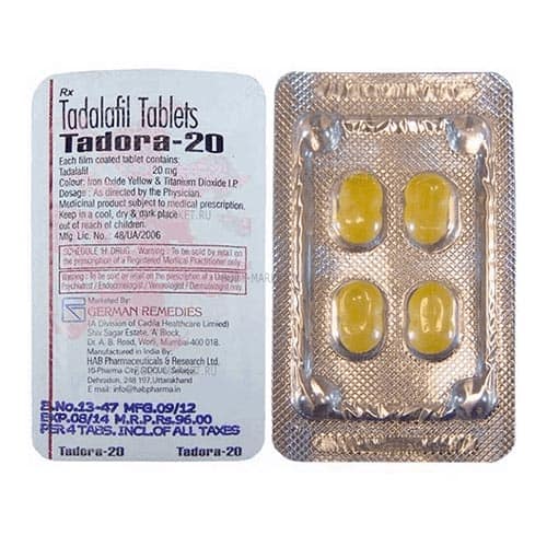 Tadora Tadalafil 20mg