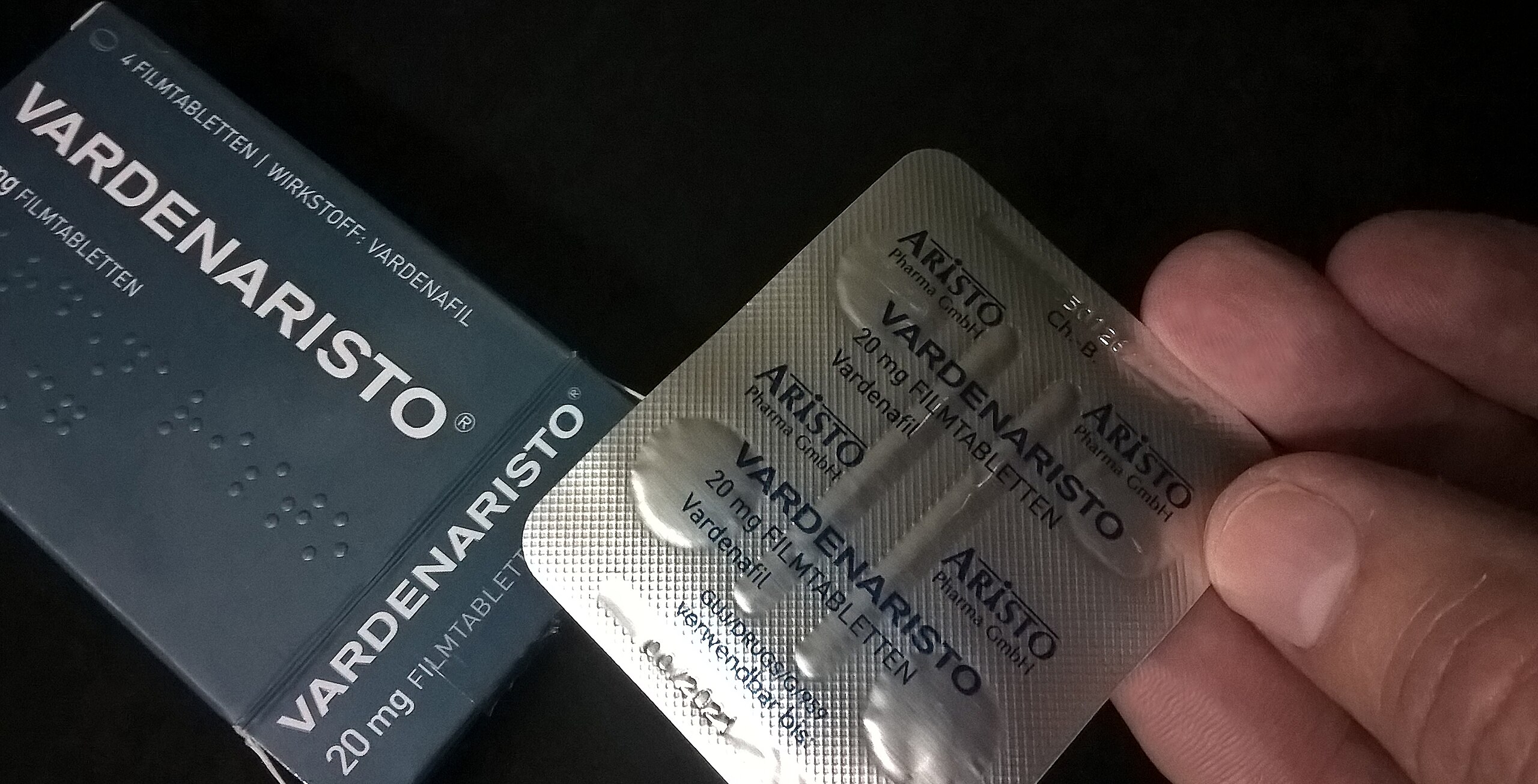 Vardenafil aristo 20 mg