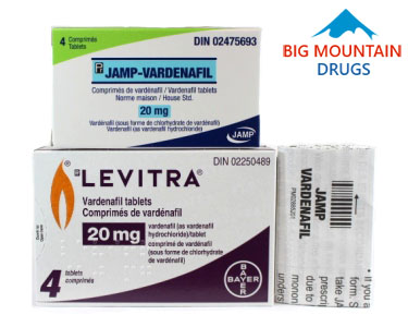 Vardenafil prix