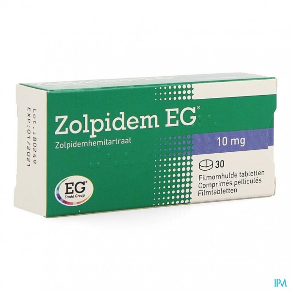 Zolpidem 10 mg prix belgique